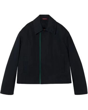 Gucci Central-Stripe Jacket - Blue