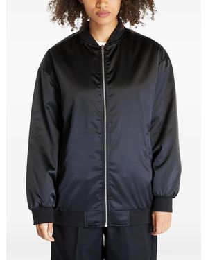 Urban Classics Bomber Con Zip - Grigio