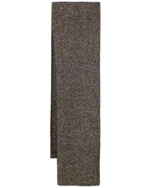 Marc O' Polo Knitted Marl Scarf - Brown