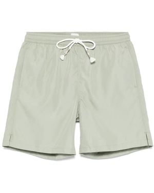 Eleventy Drawstring Swim Shorts - Green