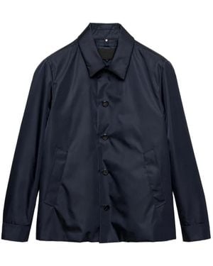 Prada Re-Nylon Blouson Jacket - Blue