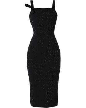 Alex Perry Teirney Midi Dress - Black