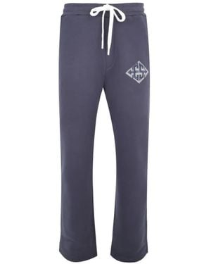 Exit Society Pantalon De Jogging Xxx À Logo Imprimé - Bleu