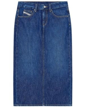 DIESEL De-Skye-D Five-Pocket Skirt - Blue