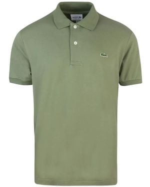 Lacoste Logo-Patch Polo Shirt - Green