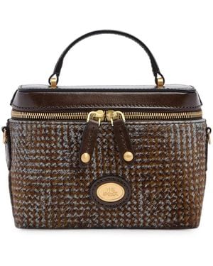 The Bridge Leather Tote Bag - Black