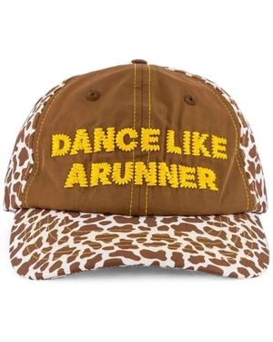 ALEX ZONO Casquette De Baseball Brodée À Imprimé Vache - Metallic