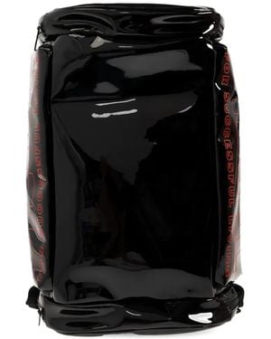 DIESEL Sac À Dos À Logo Imprimé - Black
