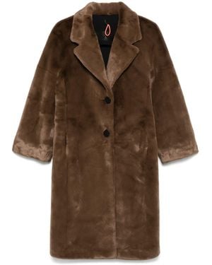 Rrd Faux-Fur Coat - Brown