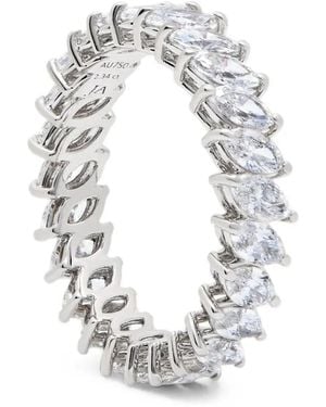 Jewels Aficionado Anello A Fascia Eternity Con Diamanti - Bianco