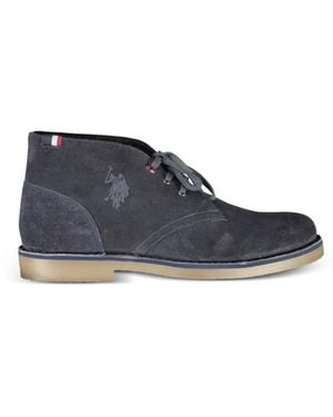 U.S. POLO ASSN. Suede Boots - Blue