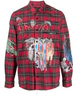 Amiri Graphic-Print Shirt - Red