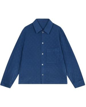 CROQUIS Loose-Fit Denim Jacket - Blue