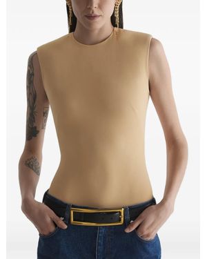 Mugler Sleeveless Body - Natural