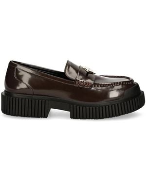 ARMANI EXCHANGE Loafer Aus Lackleder - Schwarz
