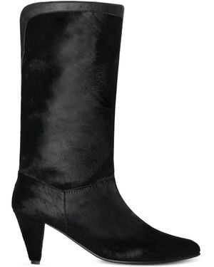 Johanna Ortiz Botas Fuerza Latina Con Tacón De 50 Mm - Negro