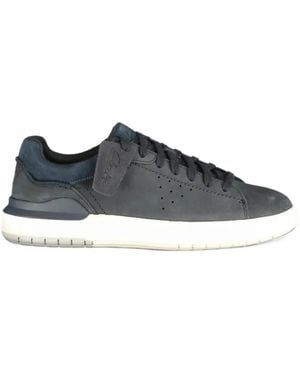 Clarks Courtlite 2 Run Trainers - Blue