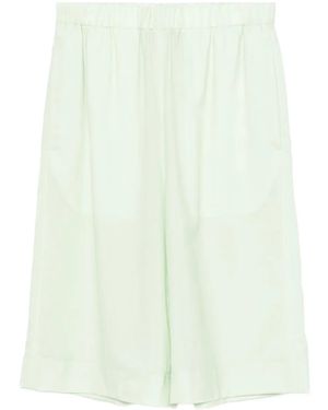 Enfold Shorts aus Wolle - Weiß