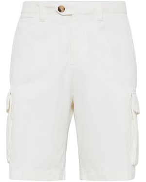 Brunello Cucinelli Bermuda - Bianco