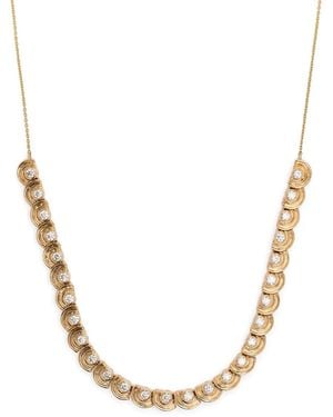 Dana Rebecca 14Kt Nana Bernice Diamond Tennis Necklace - Metallic