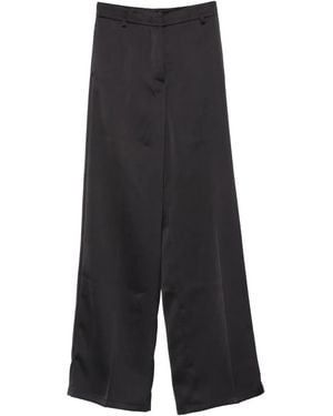 Blanca Vita Pantalon À Taille Ceinturée - Gris