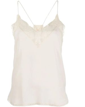 Zadig & Voltaire Christy Silk Camisole - White