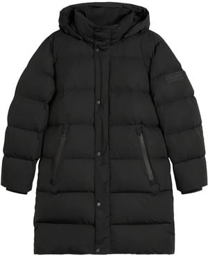 Marc O' Polo Logo-Patch Padded Coat - Black