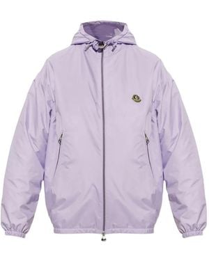 Moncler Hooded Windbreaker - Purple