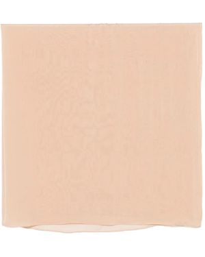 Alysi Sheer-Finish Scarf - Natural