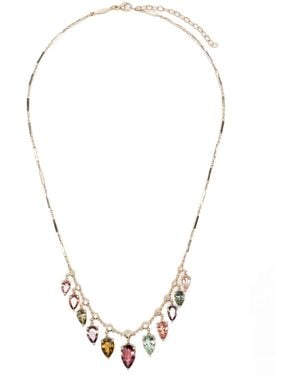 Jacquie Aiche Sophia ダイヤモンド ネックレス 14kイエローゴールド - メタリック