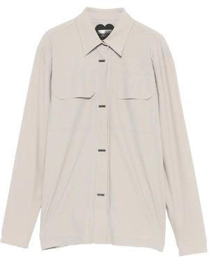 Rrd Flap-Pocket Shirt Jacket - White