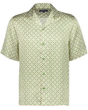 Frescobol Carioca Roberto Short-Sleeve Shirt - Green