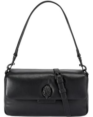 Kurt Geiger Leather Oxford Bag - Black