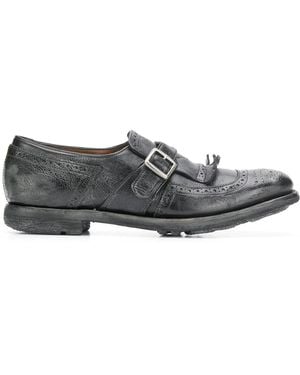 Church's Shanghai Brogue Monk Shoes - Grey