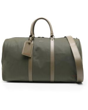 Kiton Reisetasche mit Logo - Grün