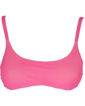 Fisico Sleeveless Bikini Top - Pink
