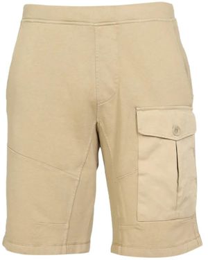 C.P. Company Cargo-Pocket Shorts - Natural