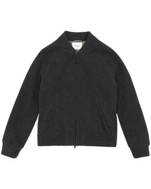 Circolo 1901 Zip-Up Bomber Jacket - Black