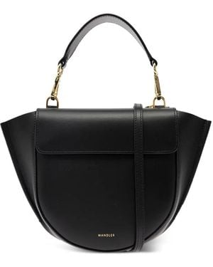 Wandler Small Hortensia Tote Bag - Black