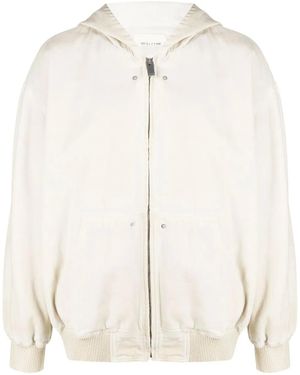 1017 ALYX 9SM Zip-Up Hooded Jacket - Natural