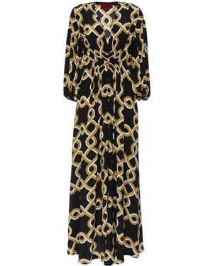 La DoubleJ Long Camerino Dress - Black