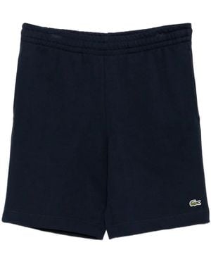 Lacoste フリース ショートパンツ - ブルー