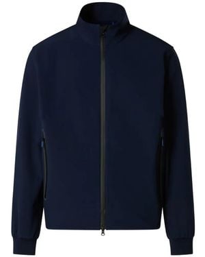 North Sails Storm Sailor Zip-Up High-Neck Jacket - Blue
