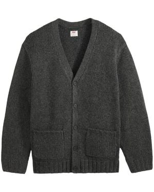 Levi's Mammoth Chunky-Knit Cardigan - Black