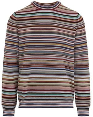 Paul Smith Gestreifter Pullover - Mehrfarbig