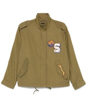 Scotch & Soda Patch-Detail Jacket - Green