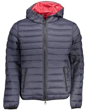 U.S. POLO ASSN. Veste Matelassée Zippée À Design Réversible - Blue