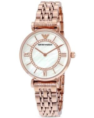 Emporio Armani Reloj Classic De Mm - Blanco