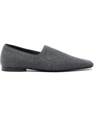 TOTEME Minimalist Flat Shoes With Pointed Toe - Grey