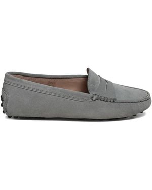 Tod's Penny-detail Loafers - Gray